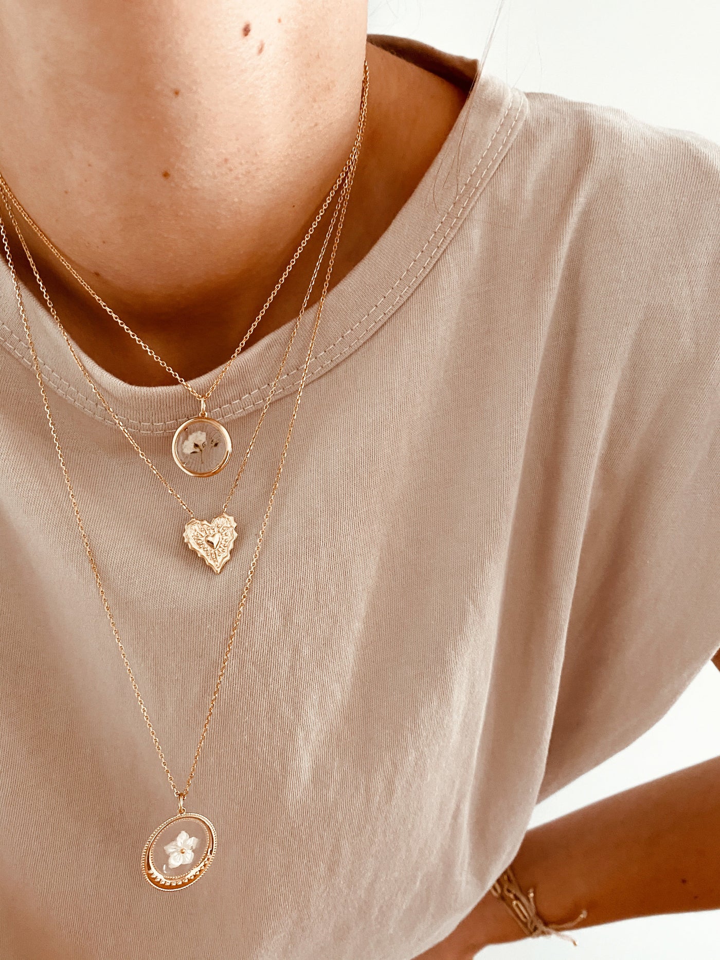 Necklace flower