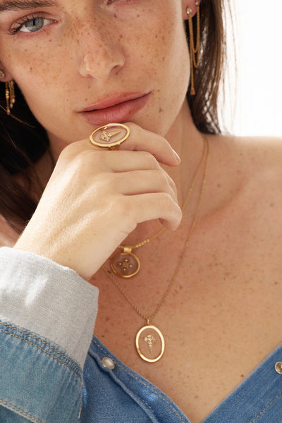 Ring goldigine