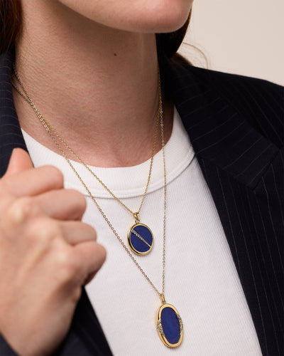 Necklace luster