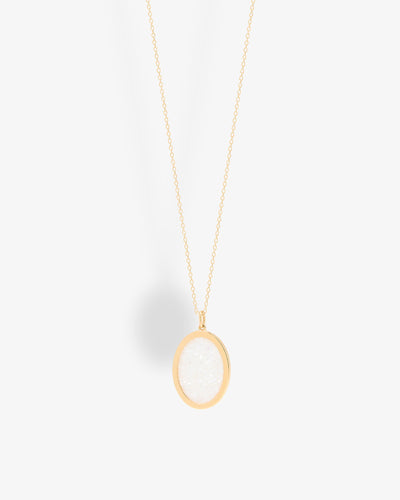 Necklace vitgoldia